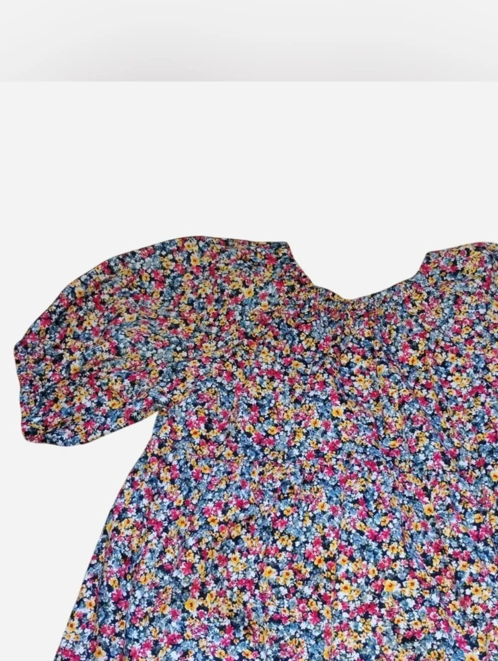 Old Navy Ditsy Floral Cottagecore Top | 100% Cotton | Size Small